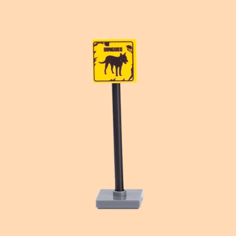 Figurines de rue de ville, panneaux de signalisation routière, blocs de construction, barrière ferro