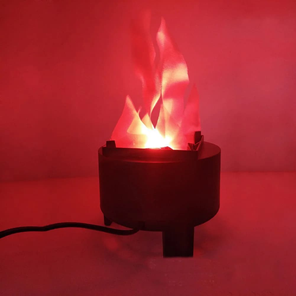 Behogar-Lampe LED en Forme de Flamme Simulée, Brasier Brûlant, Accessoire pour Halloween, ixde Noël,