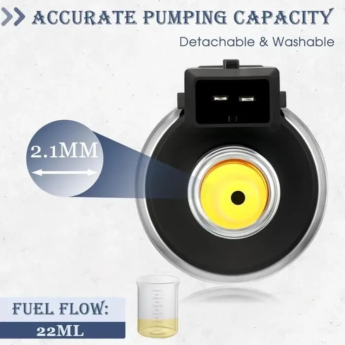 Pompe à carburant pour chauffage diesel 12V/24V 22ML