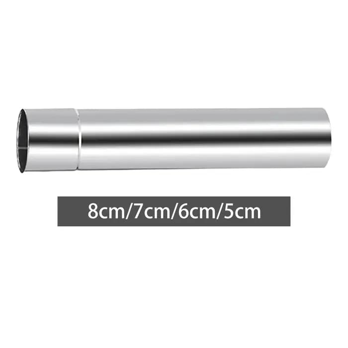 Tuyau de poêle avec soupape de régulation pour l'extraction des fumées de la cheminée