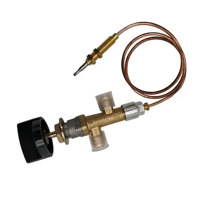 Vanne de sécurité pour foyer au propane/GPL A36T-10X avec dispositif de coupure de flamme