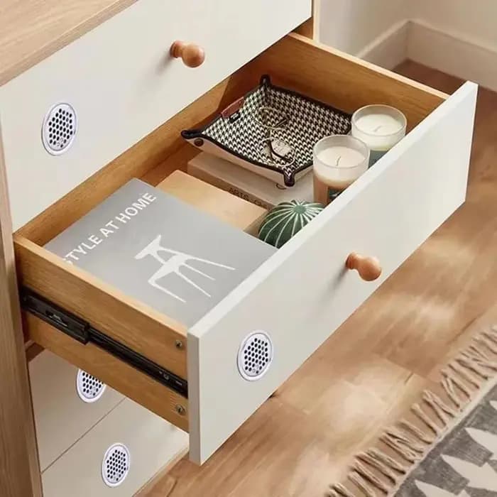6 pièces de couvercles de ventilation circulaires