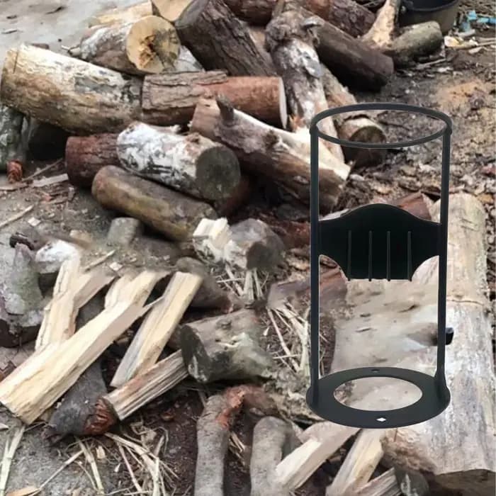 Cale de distributeur de bois de chauffage manuelle
