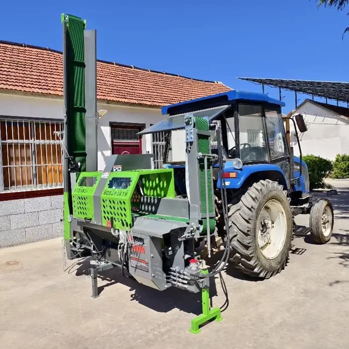 Processeur de bois YG 480 mm PTO Fendeuse hydraulique de bûches