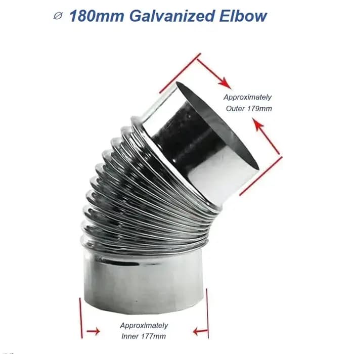 Connecteur de Tube de Ventilation à Filetage Coudé pour Conduit de struction ée