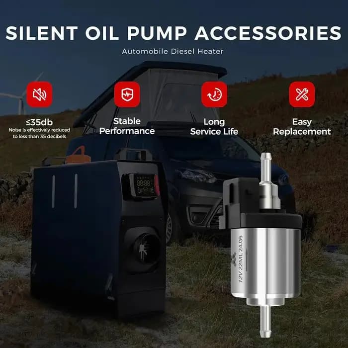 Pompe à carburant Diesel Ultra silencieuse 12V