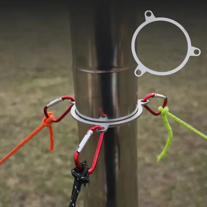 Support universel coupe-vent pour Camping en plein air