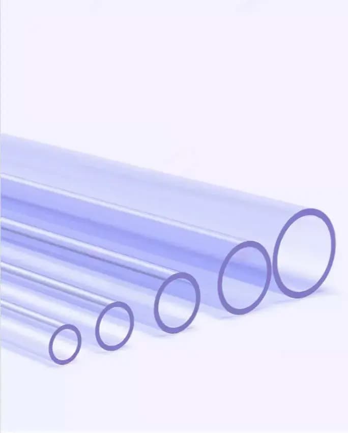 Longueur 500mm PVC Tube Transparent UPVC connecteur de tuyau