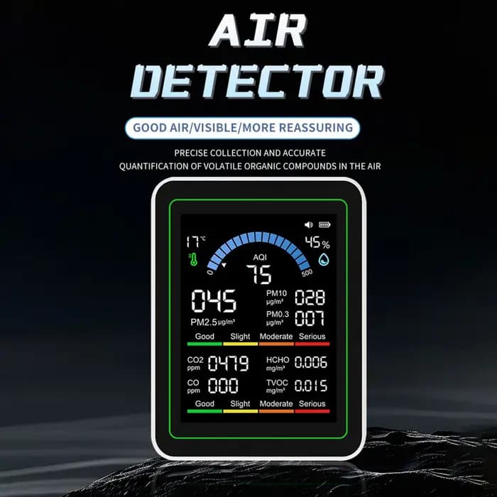 Le dernier moniteur de qualité de l'air 10-en-1