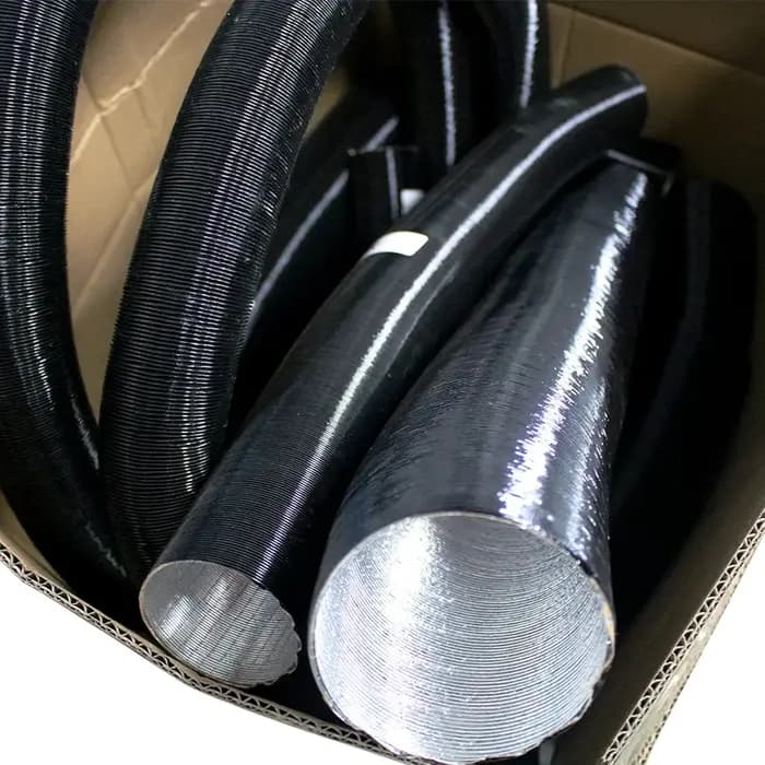25mm 42mm 50mm 60mm 75mm diamètre 50-300cm longueur Air Diesel chauffage de stationnement conduit tuyau