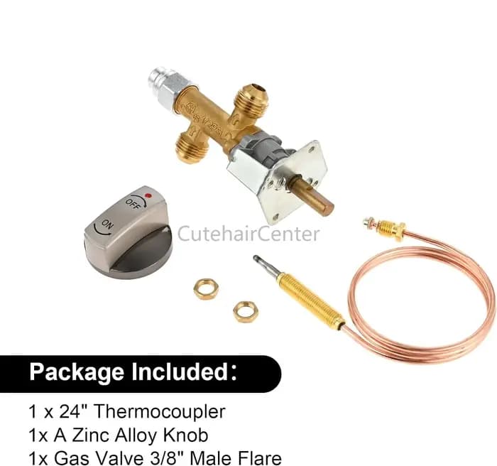 Kit de soupape de contrôle de sécurité contre les pannes de flamme