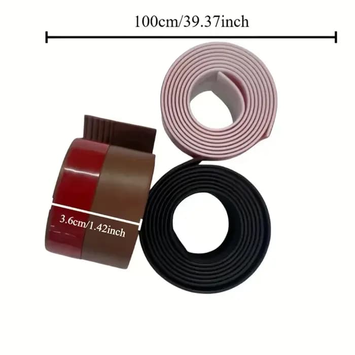 Joint d'étanchéité auto-adhésif pour bas de porte