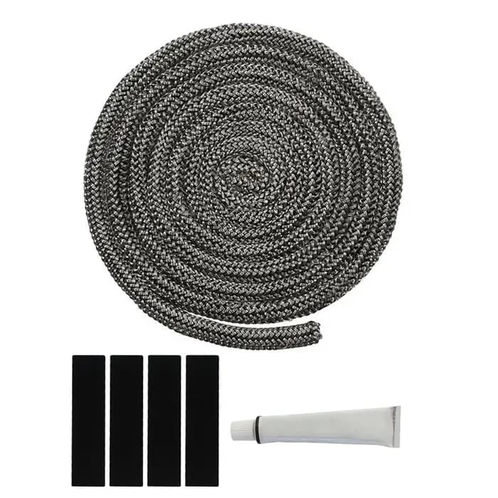 Corde de joint de porte de poêle à bois 6-25mm 300cm pour remplacement