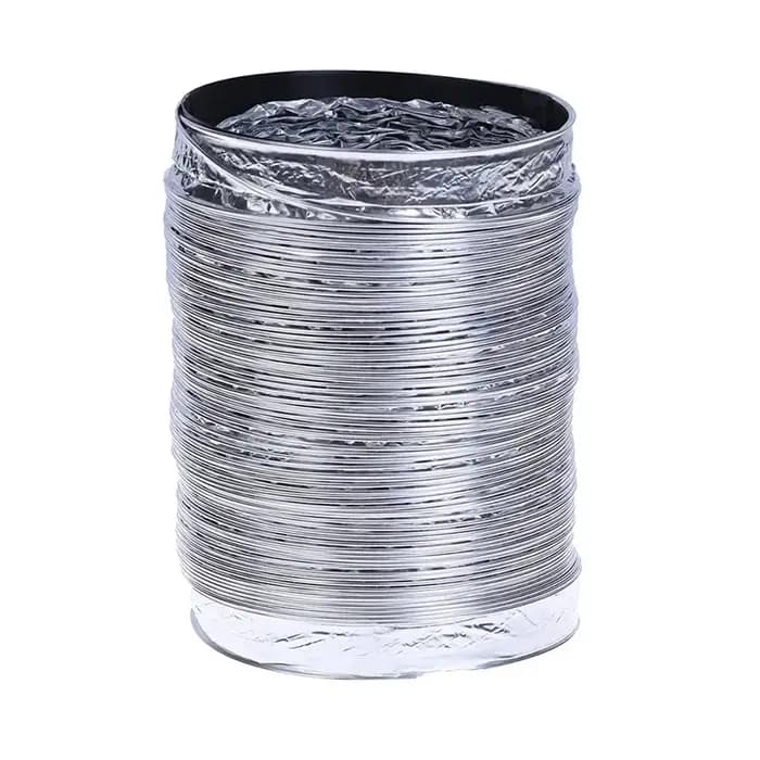 Tuyau de ventilation flexible en PVC et aluminium
