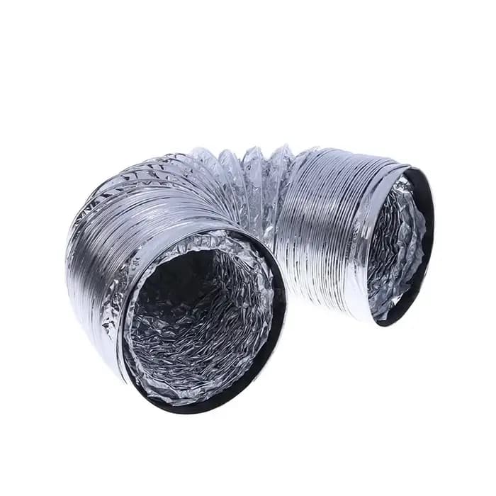 Tuyau de ventilation flexible en PVC et aluminium