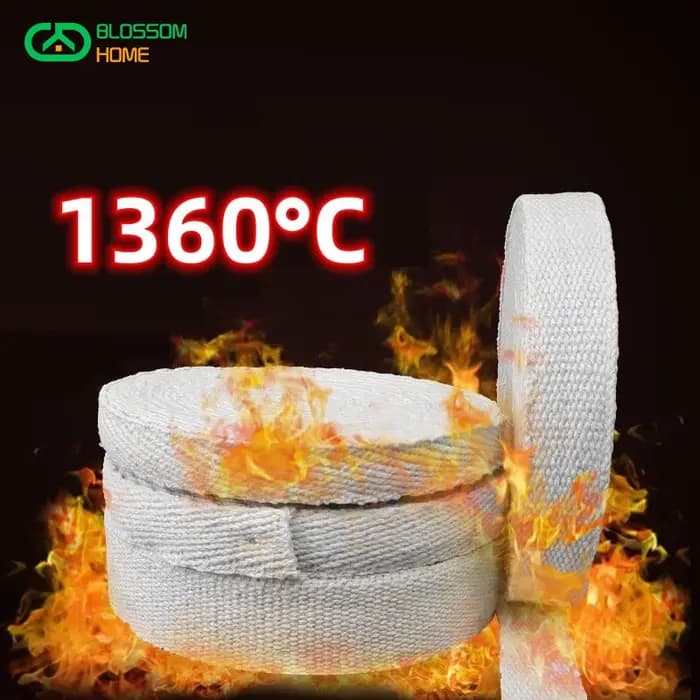 Bande de fibres céramiques ignifuges et réfractaires pour isolation thermique