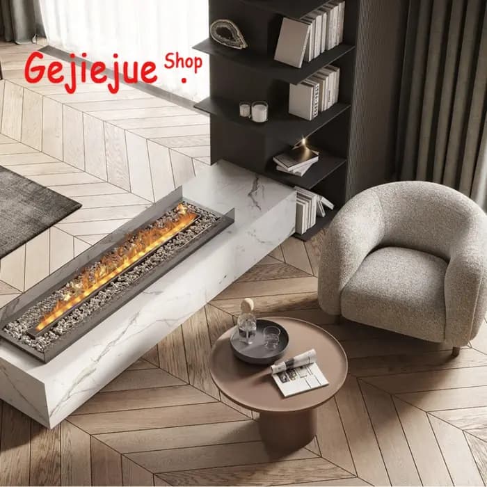 Cheminée à brume 3D intelligente : contrôle par application Tuya