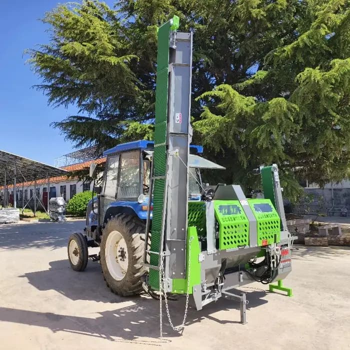 Processeur de bois YG 480 mm PTO Fendeuse hydraulique de bûches