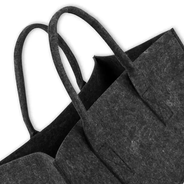 Sac de rangement de feu en bois Non tissé Durable