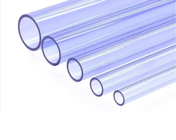 Longueur 500mm PVC Tube Transparent UPVC connecteur de tuyau