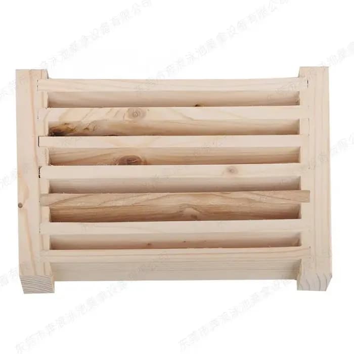 Grille de ventilation, stores de ventilation en bois