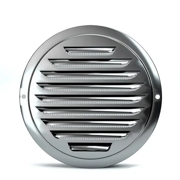 Grille de sortie d'air murale extérieure Acciaio Inoxidável