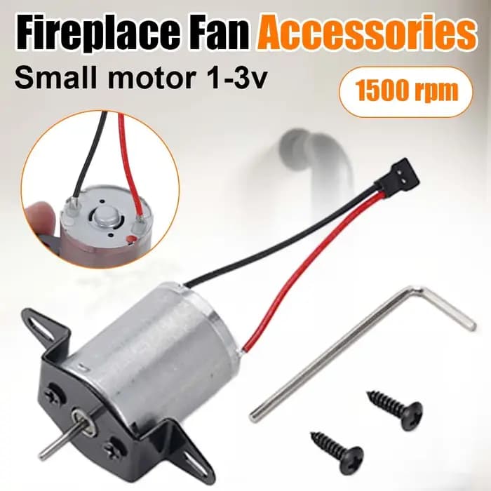 Bricolage cheminée ventilateur générateur pièce 3V 1500 tr/min