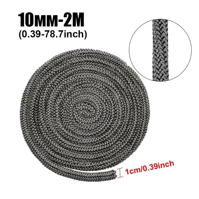 1 pièce Corde d'étanchéité pour poêle à bois 6/8/10/12mm