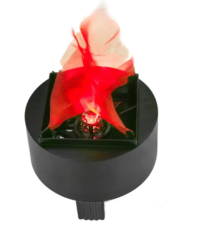Behogar-Lampe LED en Forme de Flamme Simulée, Brasier Brûlant, Accessoire pour Halloween, ixde Noël, Décoration de Bar