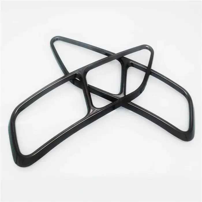 Garniture de couverture modifiée de tuyau de gorge de queue d'acier inoxydable pour Audi A4 B9 A5 2020 2021 cadre de décoration de tuyaux d'échappement de voiture