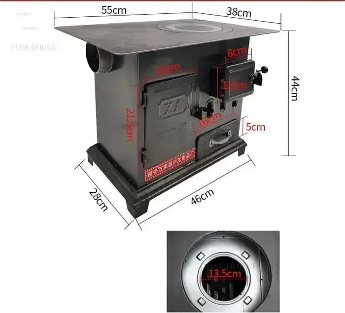 Brûleur multifonction portable pour camping, poêles d'extérieur, bois de chauffage, réchauds pour la