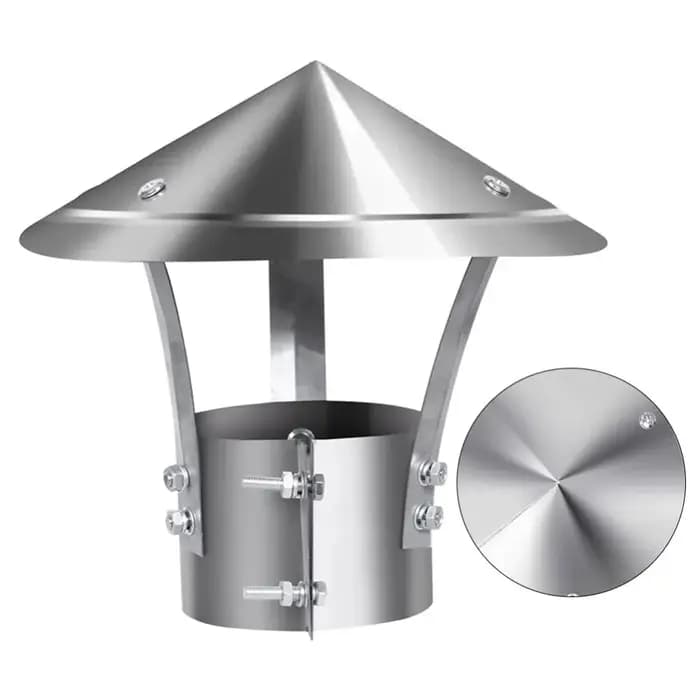 Capuchon de pluie ventilé Durable en acier inoxydable