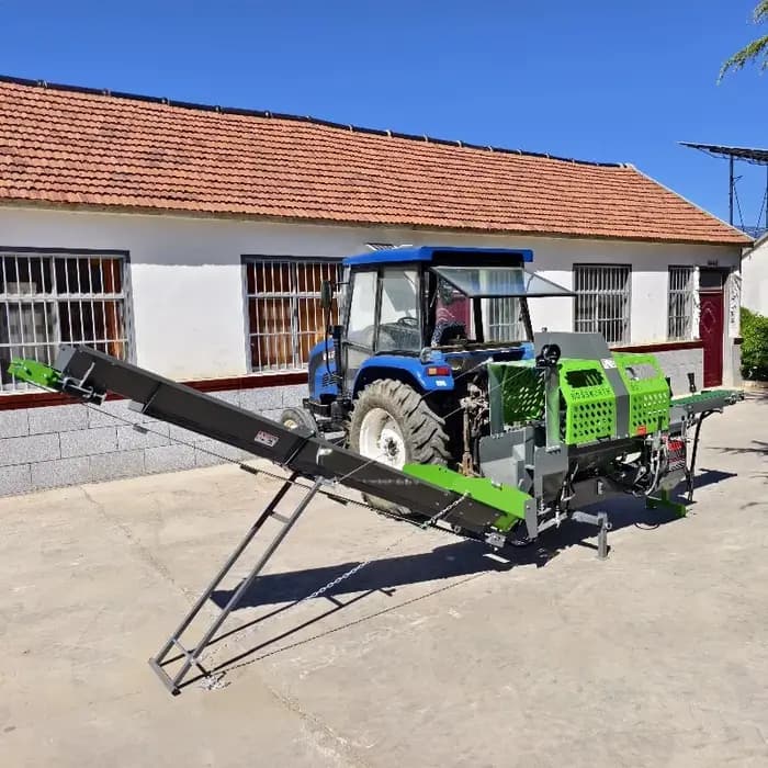 Processeur de bois YG 480 mm PTO Fendeuse hydraulique de bûches