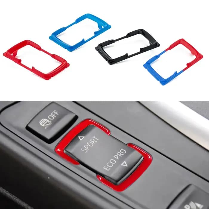 Remplacement de cadre de bouton de commutation de Mode de conduite Eco Pro de Sport de voiture pour BMW série 1 2 3 4 F20/F21 F22/F23 F30/F31/F34 F32/F33/F36