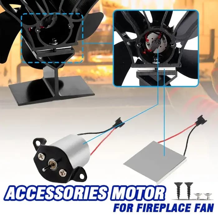 Yofidra moteur de remplacement de ventilateur de cheminée