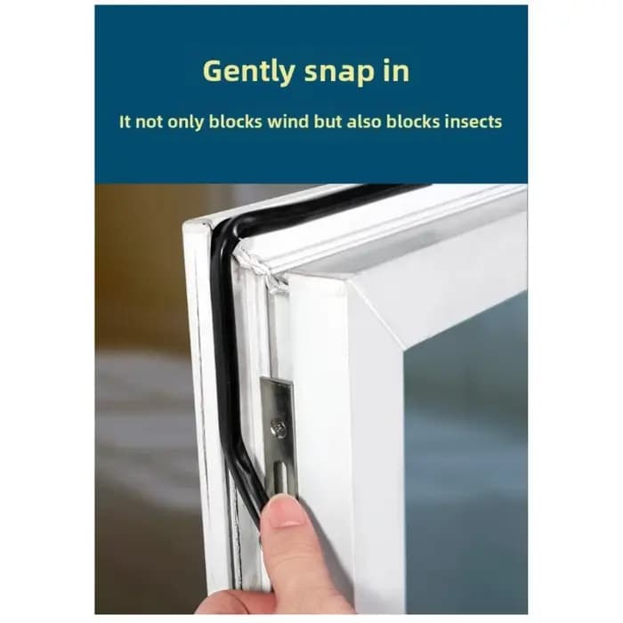 Bandes d'étanchéité de fenêtre en PVC