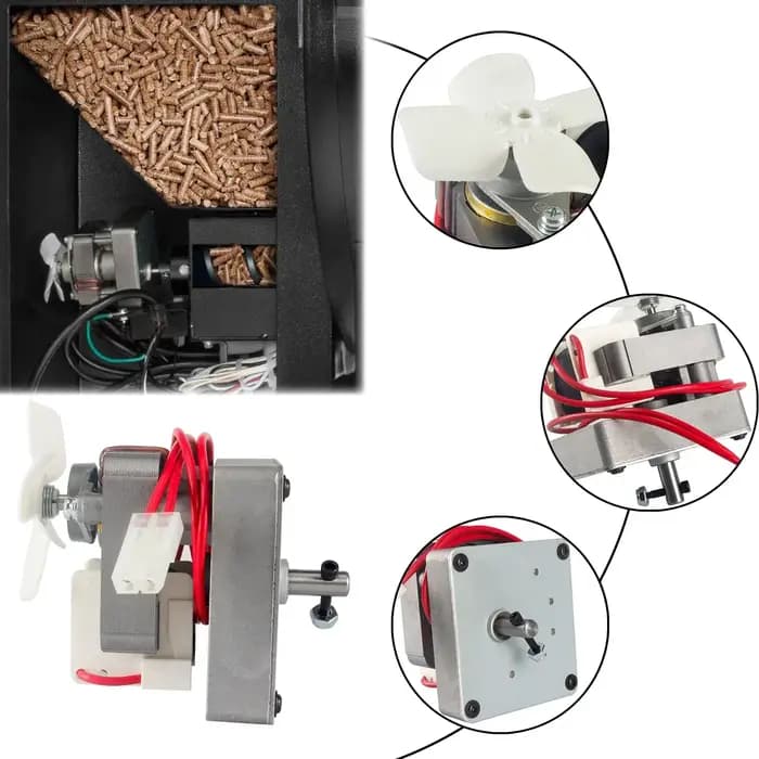 Moteur à tarière, kit de ventilateur à induction