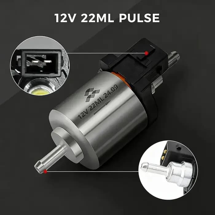 Pompe à carburant pour chauffage d'air de stationnement 12V 22ML