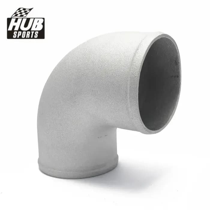 HUB Sports – tuyau coudé réducteur à 90 degrés en aluminium moulé Turbo