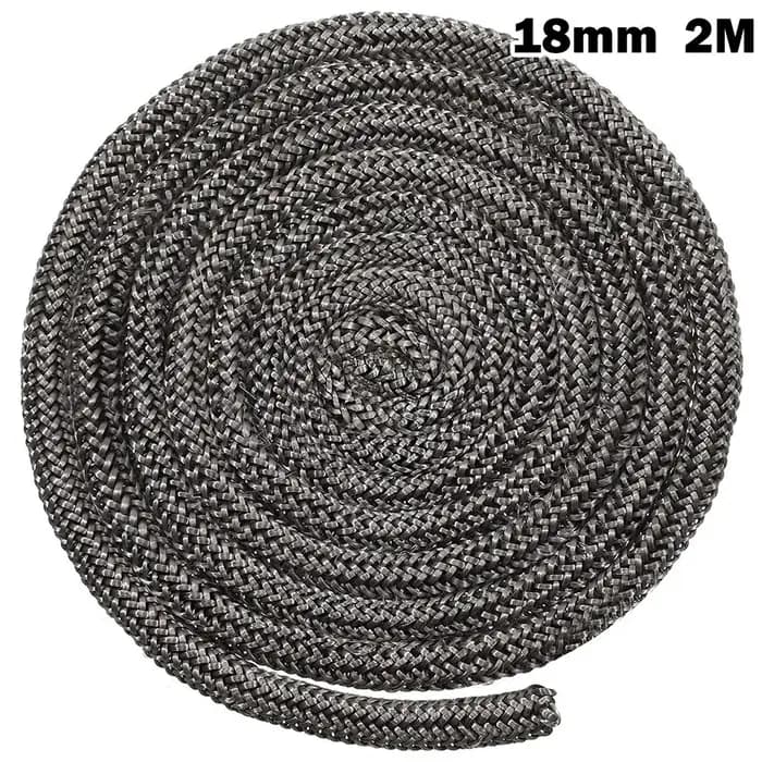 Joint de corde en fibre de verre 18/20mm 2m de longueur, pièces de porte de brûleur de bûches, corde