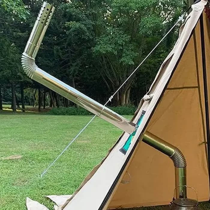 Cheminée poêle à usage Multiple pour le chauffage tente