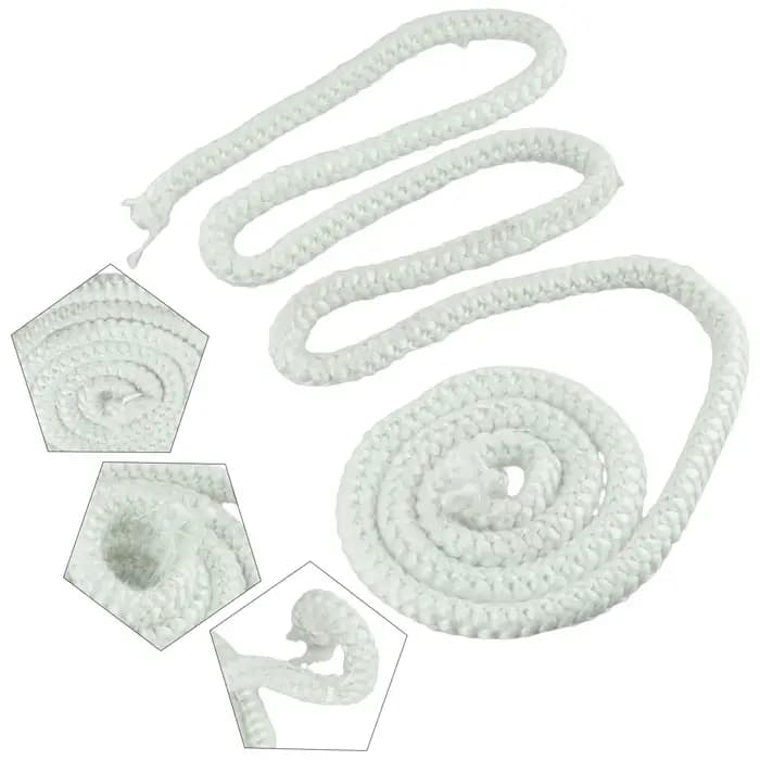 Cordon de joint blanc pour porte de poêle