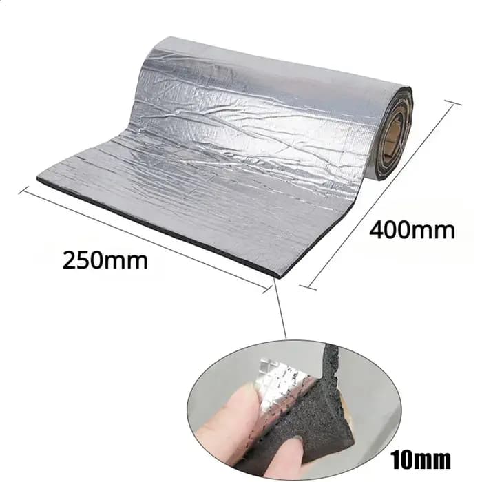 Tapis d'isolation thermique et phonique ignifuge, tapis thermique acoustique, panneaux muraux insono
