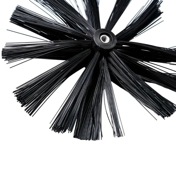 Brosse à tuyaux, brosse de cheminée pour tiges de vidange de cheminée