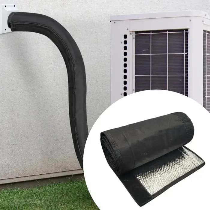 Couverture d'isolation pour tuyaux de chauffage et de refroidissement