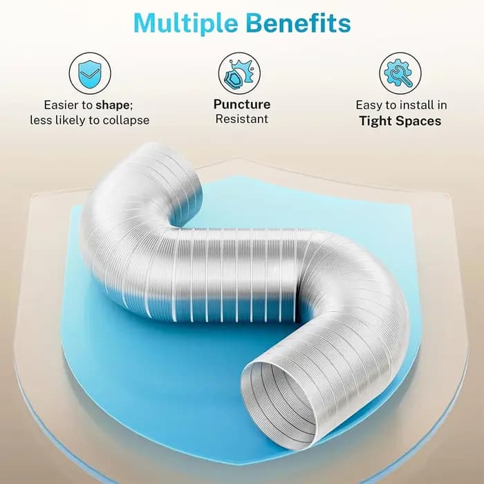 Tuyau de Ventilation d'air en aluminium