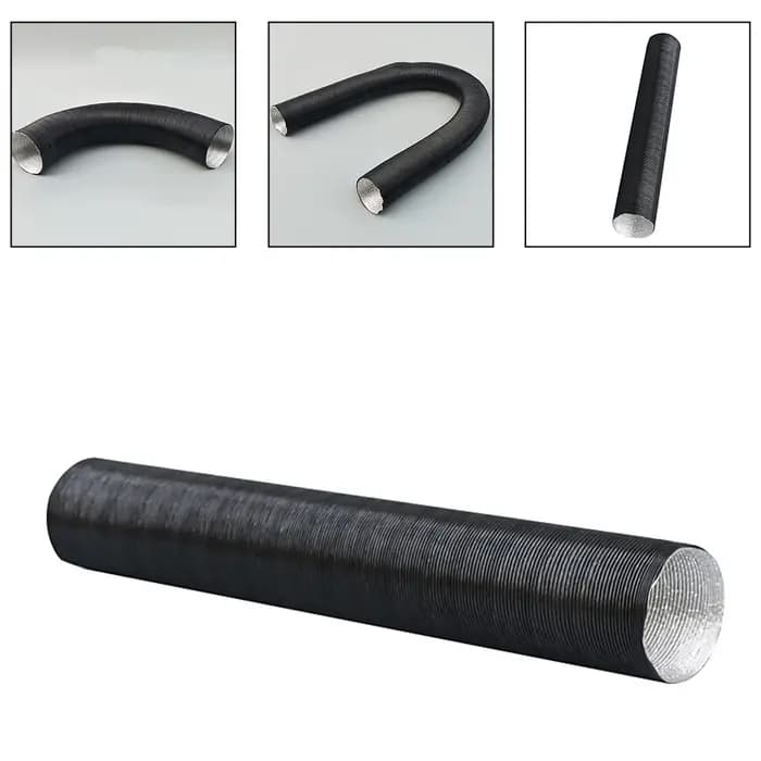 Conduit de chauffage flexible en aluminium de 42mm