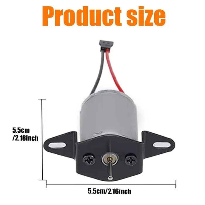 Bricolage cheminée ventilateur générateur pièce 3V 1500 tr/min