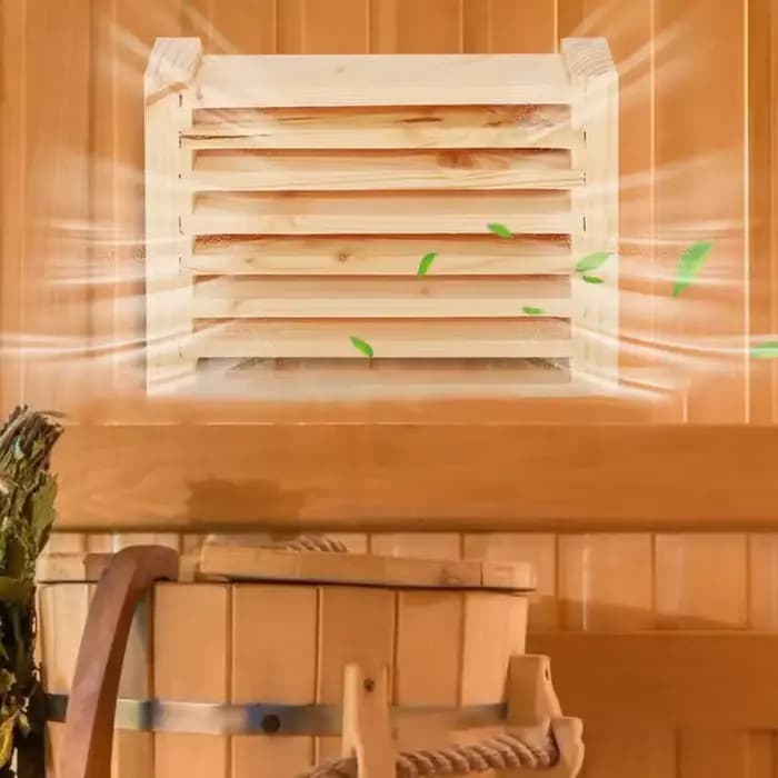 Grille de ventilation, stores de ventilation en bois