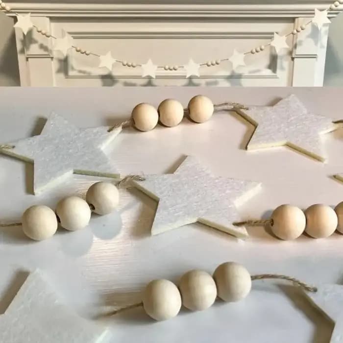 G6KF – décorations cheminées en feutre réutilisables